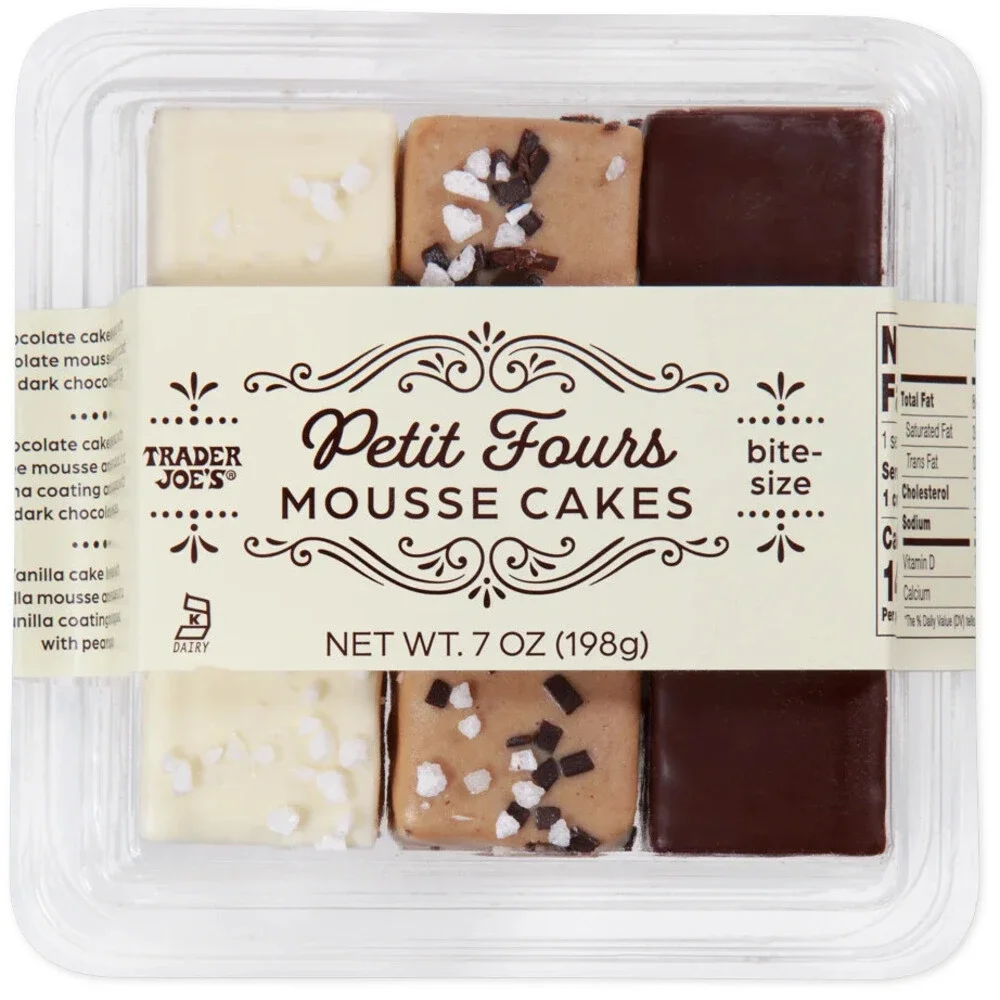 Trader Joe's — Petit Fours Mousse Cakes